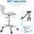Backed Adjustable Height Ergonomic Industrial Stool