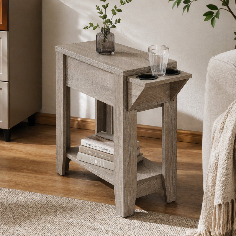 Table d'appoint polyvalente avec construction durable et attrait élégant pour n'importe quelle pièce