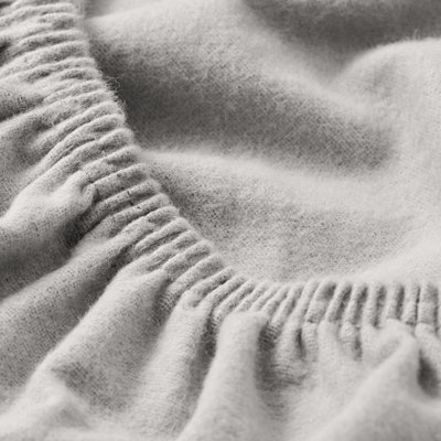 Drap-housse en flanelle de coton