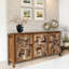 Crédence en bois teck large 71" Hartly