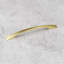 Brushed Brass Slim Bow Handles-126282172