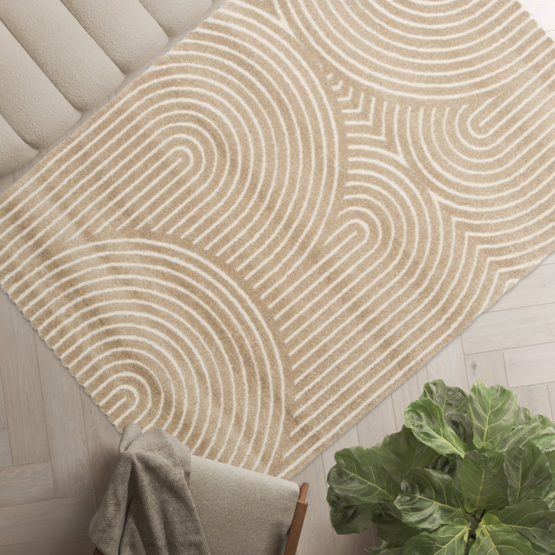 Geometric Area Rug, Rectangle 160 x 230 cm