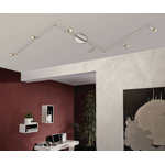 Nichols 74.41'' 6 -Light Swing Arm Track Track Kit with Dimmable and Adjustable Head