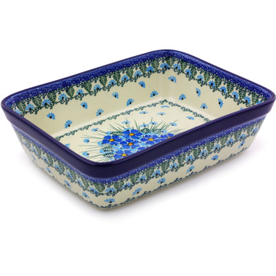 The Holiday Aisle® Rowen Rectangle Stoneware Baker Bakeware