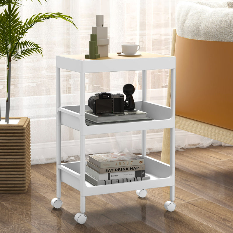 Dysis Wood Bar Cart
