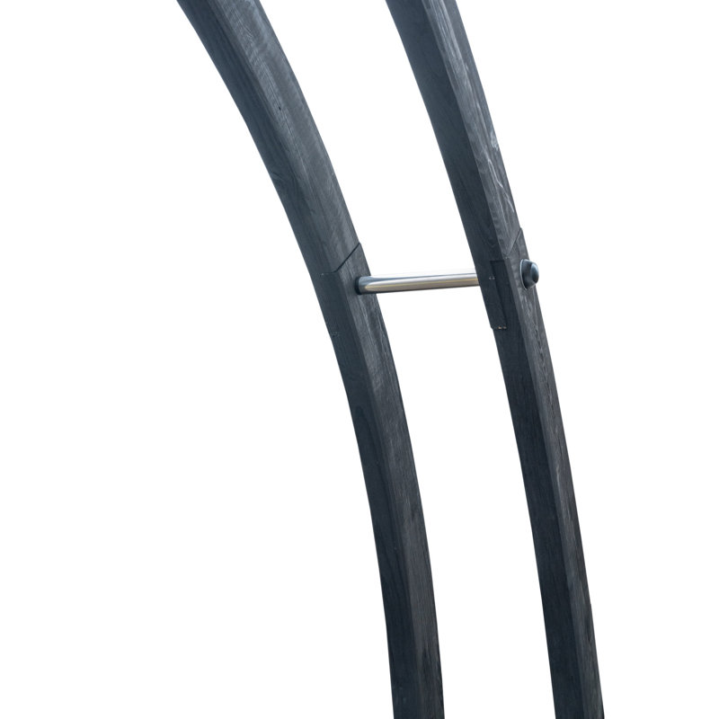 Grange Flower Circle, Black