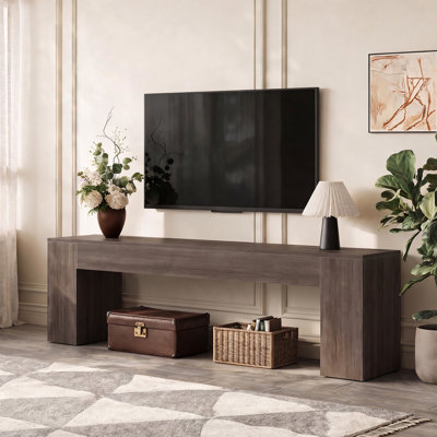 70.87" TV Stand for TVs up to 80", Rectangular TV Console for Living Room