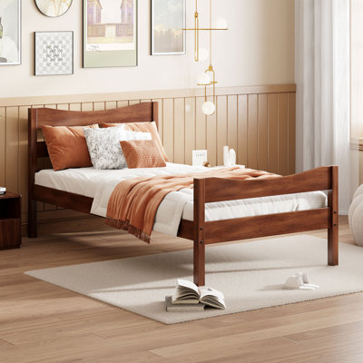 Cykana Solid Wood Platform Bed by Harriet Bee