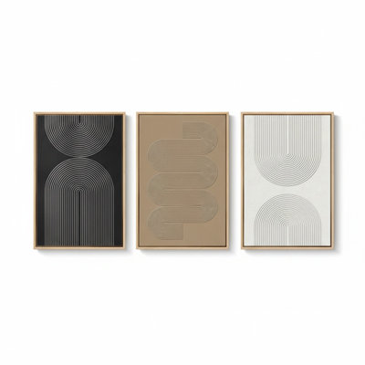 3 Piece Floater Frame Print on Canvas