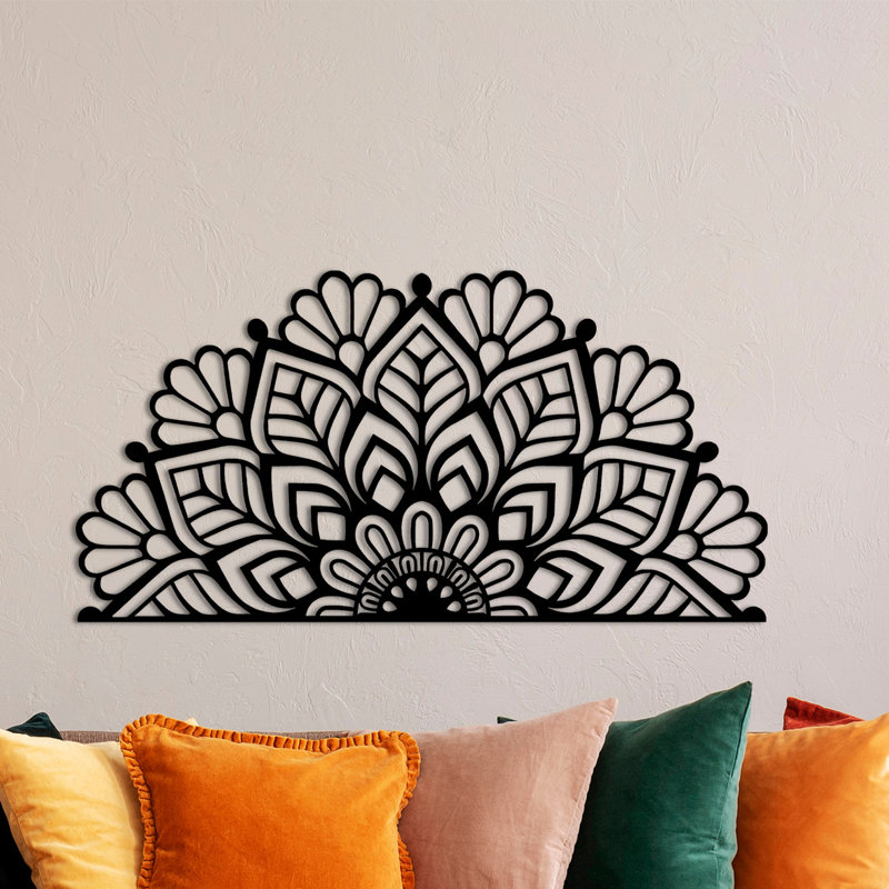 Hanah Home Wall Décor, Black, 117cm H x 59cm W x 0.15cm D
