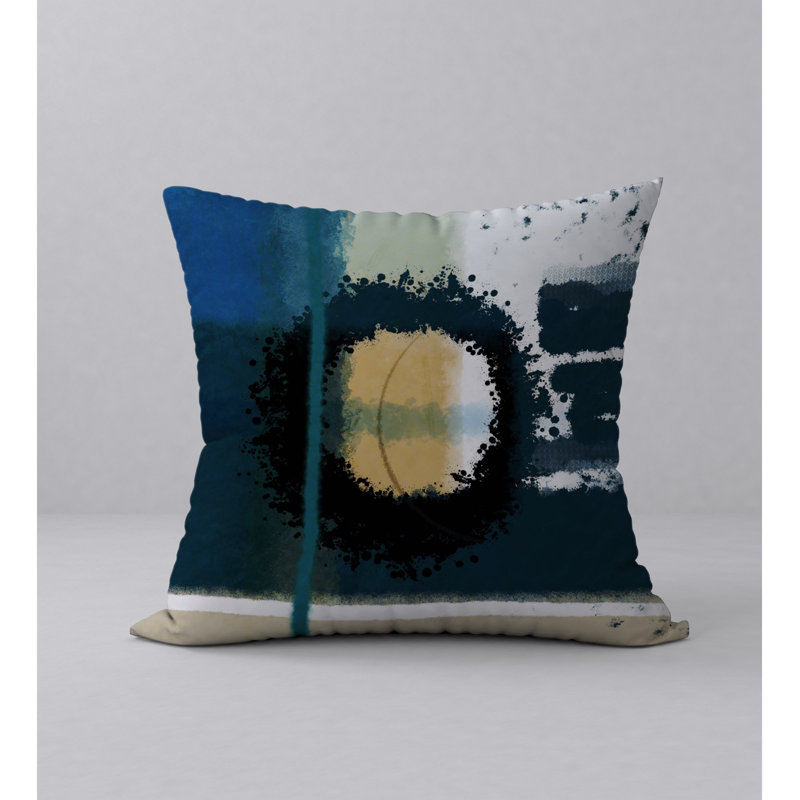 Housse de coussin décorative carrée et insert, 24 po x 24 po