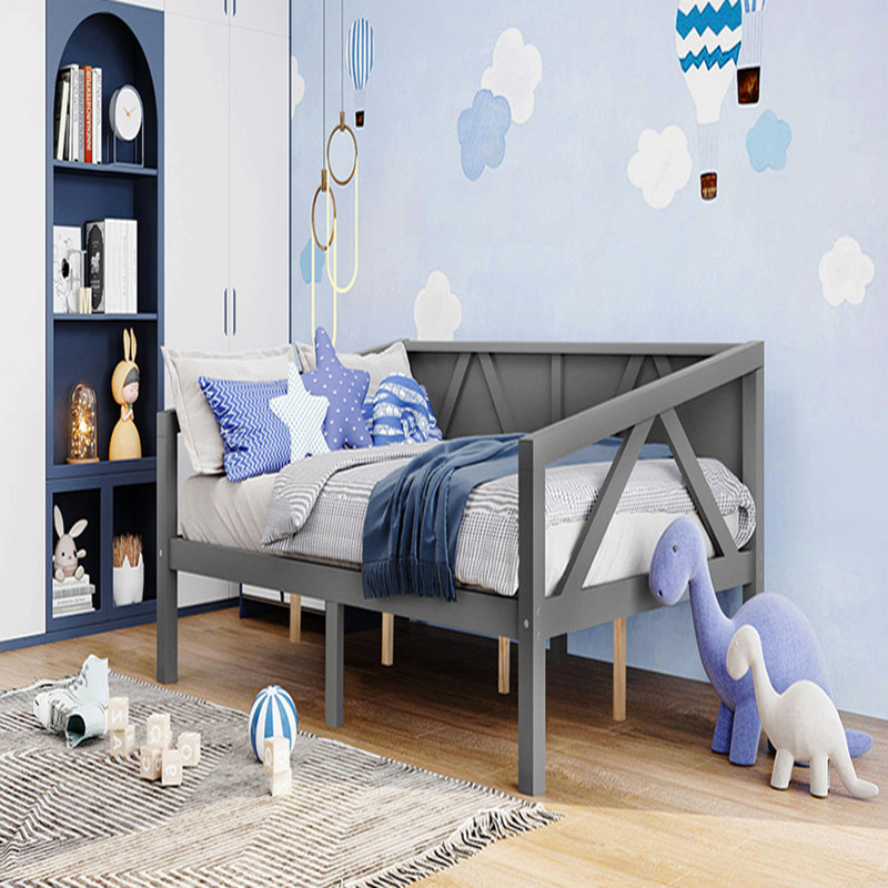 Full Daybed, Size , Gray