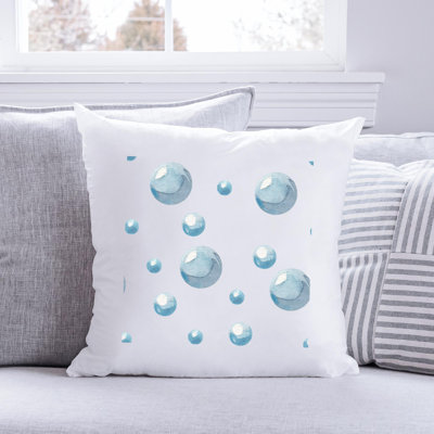 Nautical Sea Life_507 - Coussin décoratif en polyester