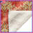 Red Beige Damask Pattern Blankets-128733106