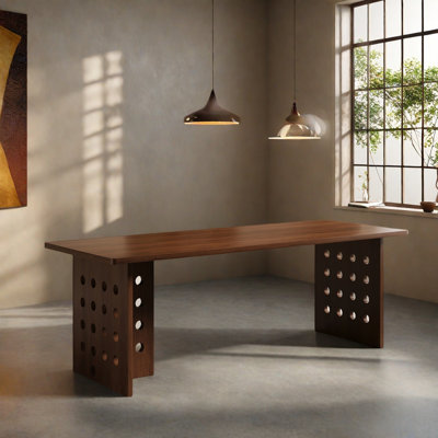 Modern Simple Solid Ash Dining Table.
