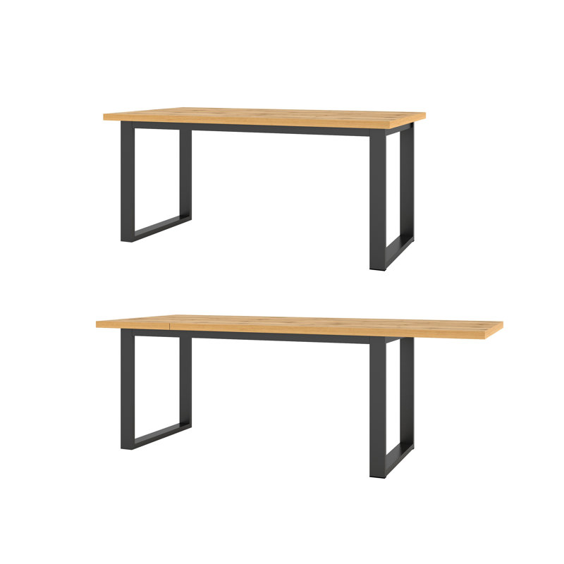 Patil Erik Dinning Table, Black Oak