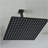 16" Matte Black Bathroom Luxury shower head