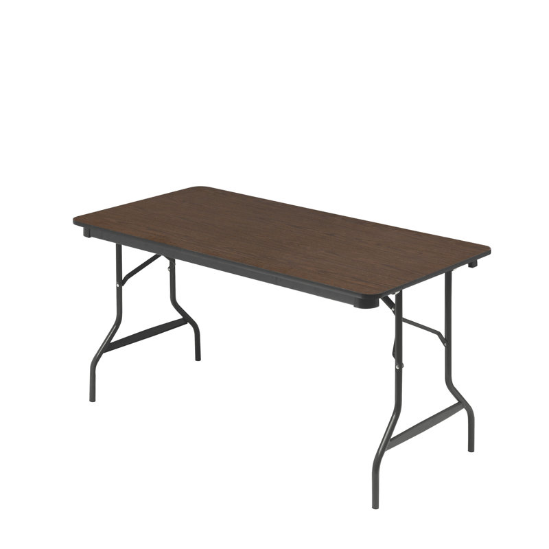 Table pliante rectangulaire en plastique, H 29 po x L 60 po x l 30 po