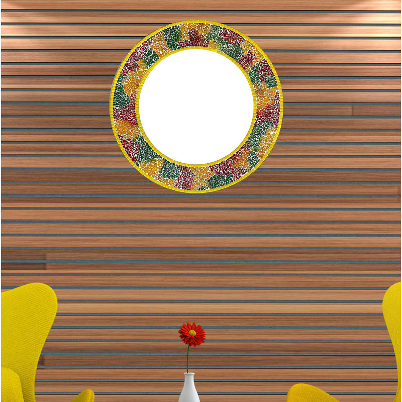 Miroir mural décoratif fabriqué à la main Hilliger