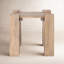 Table de bout en bois massif Wynda