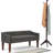 Parris 50"W Upholstered Contemporary Bench with Tufted Cushion and Solid Wood Legs-799954881