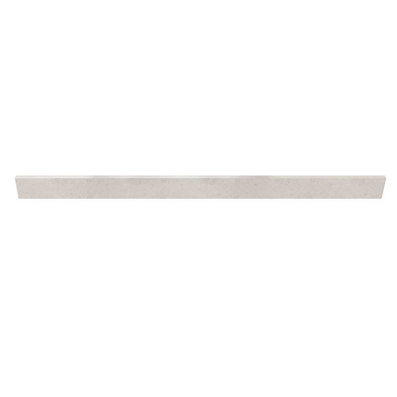 Plateau de meuble-lavabo gris 61 "