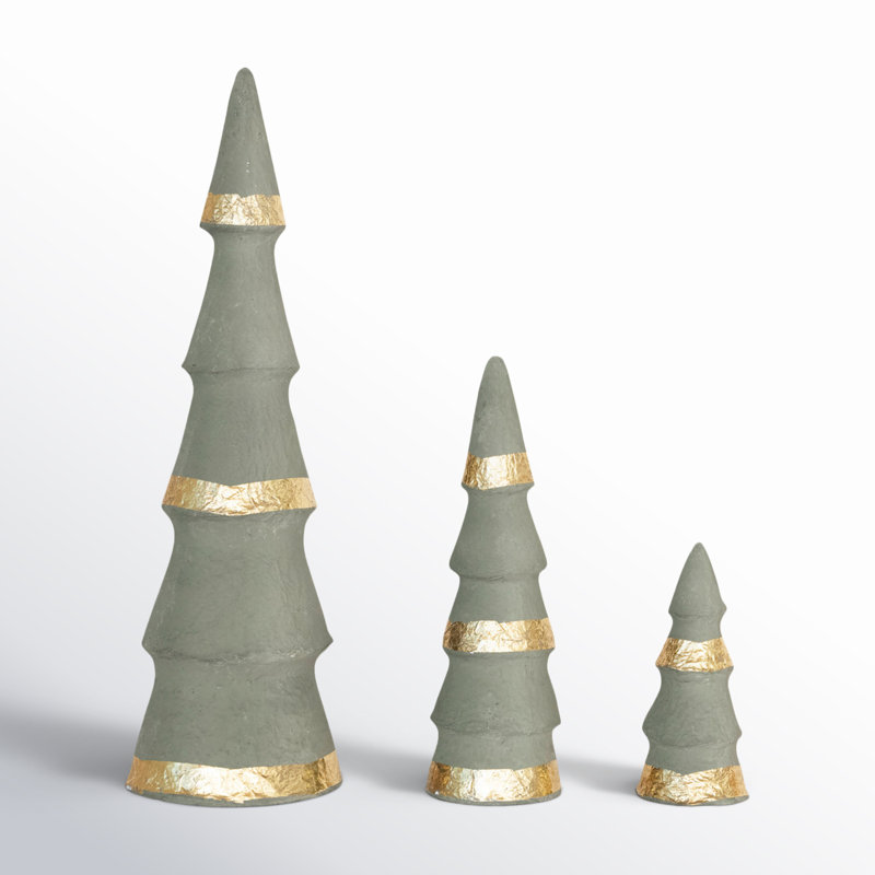 Tabletop Tree Set, Gray