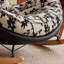 Chaise berçante crème-102348185