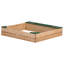 AXI 115cm x 21.8cm Solid Wood Sandbox with Cover