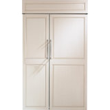 Monogram 48" Built-In Side-By-Side Refrigerator, Panel Ready