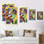 Abstrait deux femmes rencontrant - peinture-498538324-498538325