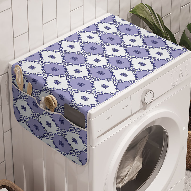 East Urban Home Delft Washing Machine Organizer Pack of 2 47" x 18.5"