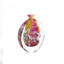 Soleil European Art Glass Vase Orchidee