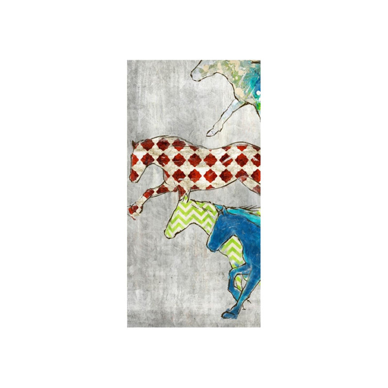"Vivacité I" par Emma Brooks - impression, H 40 po x l 20 po x P 1,5 po, Couche de verre