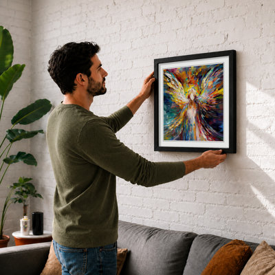 Angel Abstract No.1 - Framed Print