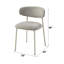 Chaise d'appoint rembourrée (ensemble de 2)
