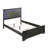 Upholstered Twin Bed With Led Headboard, Modern Style, Metallic Gray, And Elegant For Bedroom Gray Upholstery, Refined