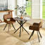 Chaise de salle à manger rembourrée Adora-240629656