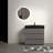 35.8'' Single Bathroom Vanity with Ceramic Top-92615208