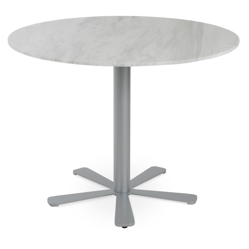 Table de salle à manger à piédestal Daisy, 40 po x 40 po