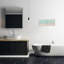 «Bathroom Rules», art texturé-825315363