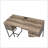 Charming Rustic Writing Desk With Advanced USB Port And Ample Storage