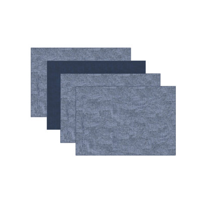 Leather/Faux Leather Solid Colour Rectangle Placemat