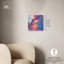 Acrylique abstrait scintillant Spectrum II par Art Remedy, prêt à être accroché-1975783307