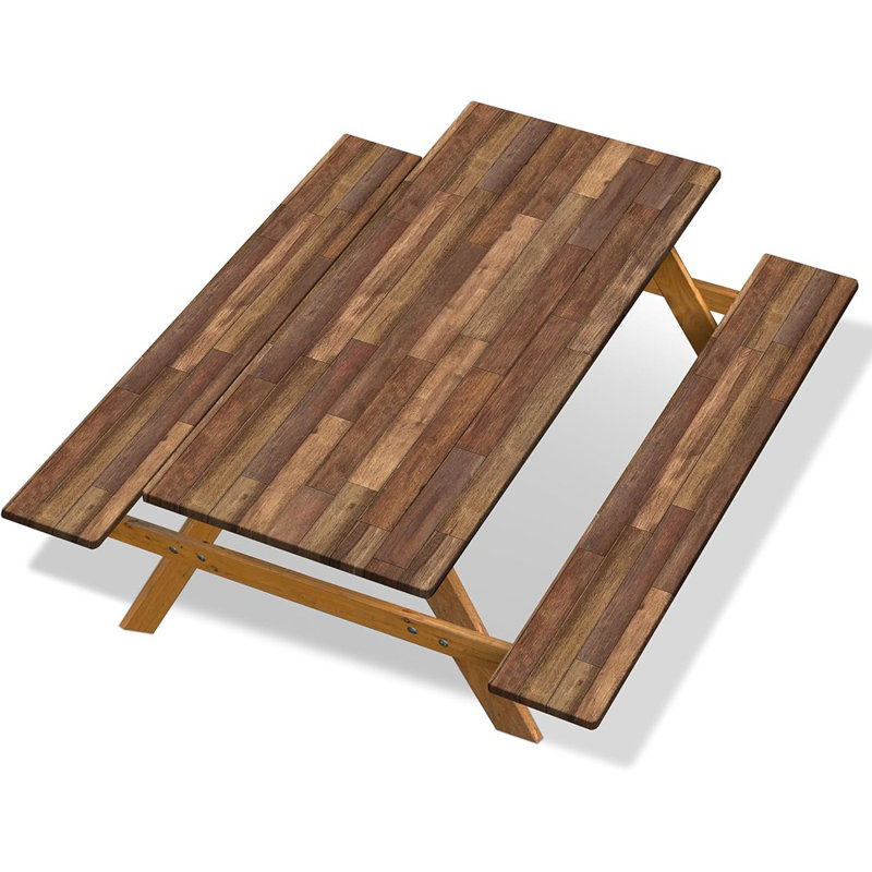 Housse de table de pique-nique avec housses de camping imperméables Essentia ...