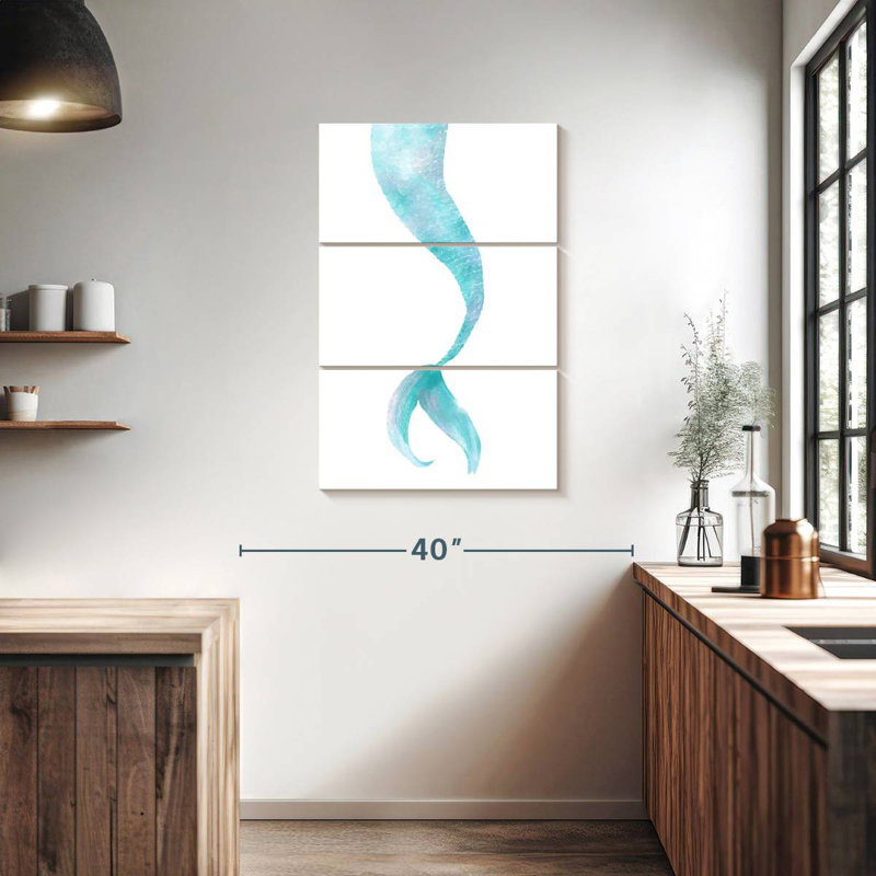 Kelan Mermaid Tail, 38" H x 24" W