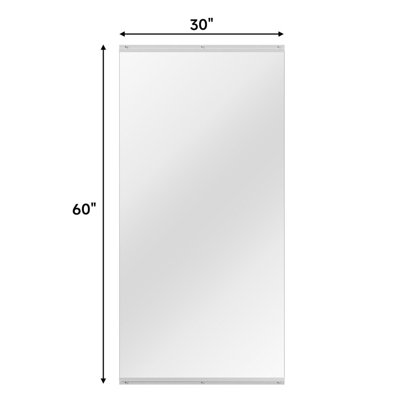 Miroirs d'entraînement pour la gymnastique à domicile, 60 po x 30 po, 1