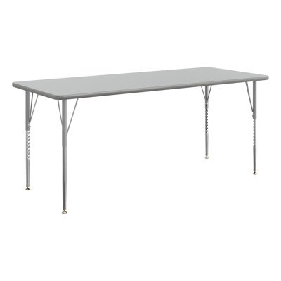 Goddard Commercial Adjustable Height Rectangular Activity Table