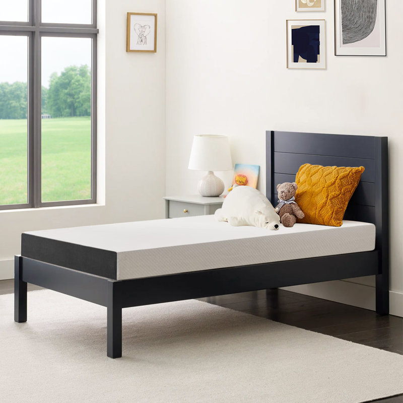 Matelas en mousse viscoélastique gélifiée mi-ferme Farleigh Home, Très grand simple, 6"