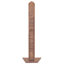 Solok 204cm H Wood Freestanding Outdoor Shower and Footwash Spout